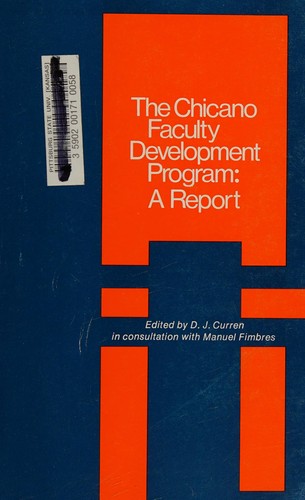 The Chicano faculty development program