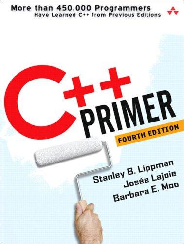 C++ primer by Stanley B. Lippman cover