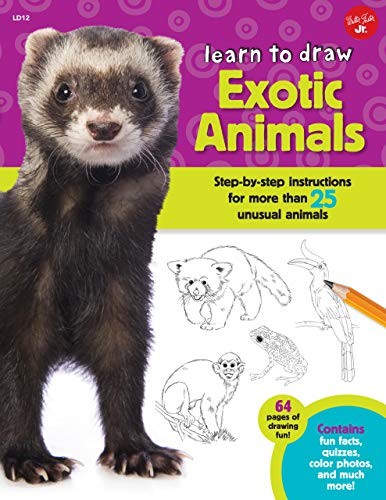 Learn to Draw Exotic Animals by Robbin Cuddy cover
