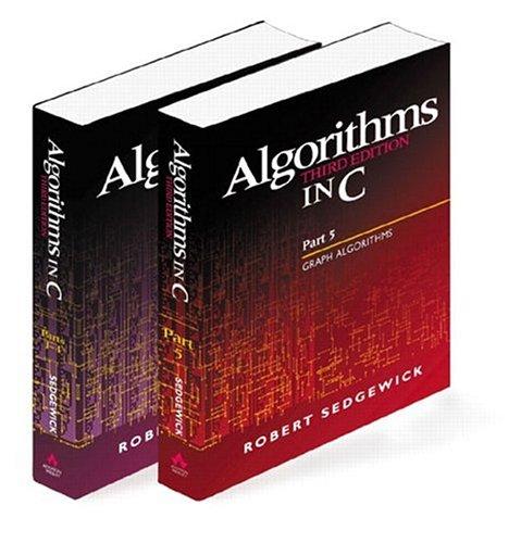 Algorithms in C, Parts 1-5 by Robert Sedgewick cover