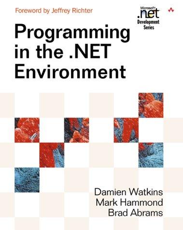 Programming in the . NET environment