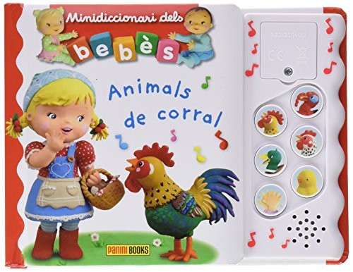 MINIDICCIONARI DELS BEBÈS SONOR. ANIMALS DEL CORRAL by Christelle Mekdjian, Émilie Beaumont, René Brassart, PANINI ESPAÑA, Nathalie Bélineau cover