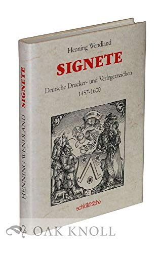 Signete by Henning Wendland cover