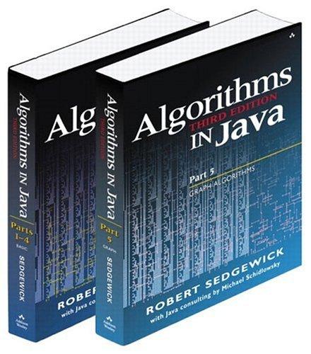Bundle of Algorithms in Java, Third Edition (Parts 1-5)