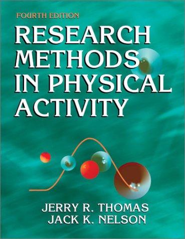 Research methods in physical activity