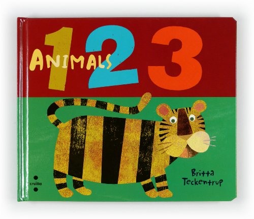Animals 123 by Britta Teckentrup, Núria Font i Ferré cover