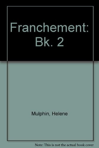 Franchement- by Hélène Mulphin, Helene Mulphin, David J. Meldrum, David J. Heldrum cover