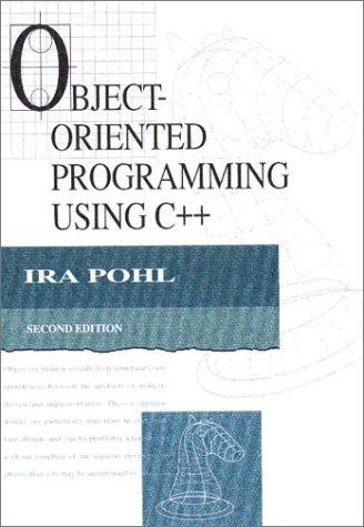 Object-oriented programming using C++