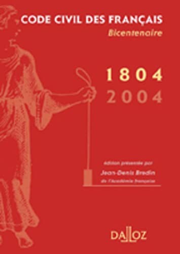 Code civil des Français by Jean-Denis Bredin cover