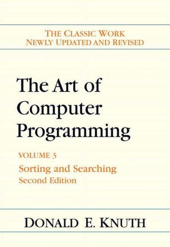 Art of Computer Programming, Volume 3