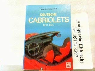 Deutsche Cabriolets seit 1945 by Hans W. Mayer cover