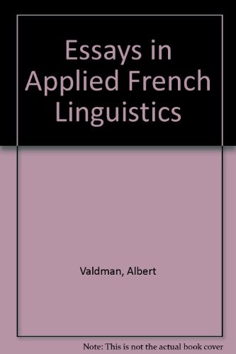 Etudes Sur Les Varietes Du Francais by Albert Valdman cover