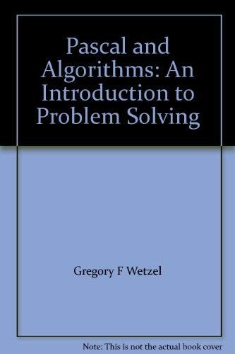 Pascal and algorithms