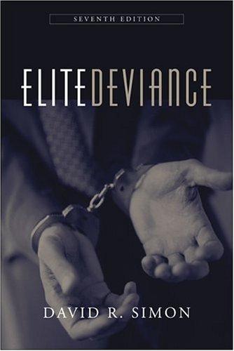 Elite deviance