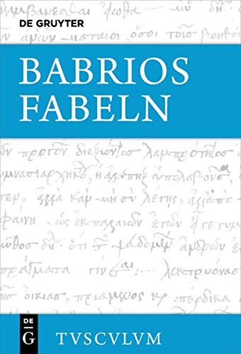 Fabeln by Babrios, Niklas Holzberg cover