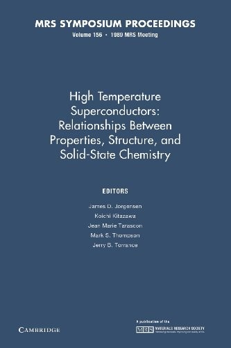 High Temperature Superconductors : Volume 156