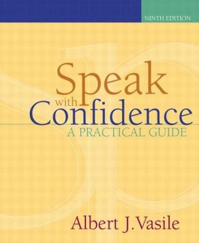 Speak with confidence