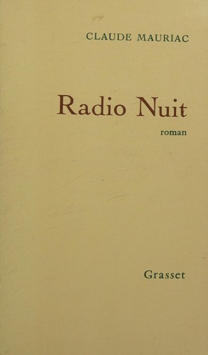 Radio nuit by Claude Mauriac cover