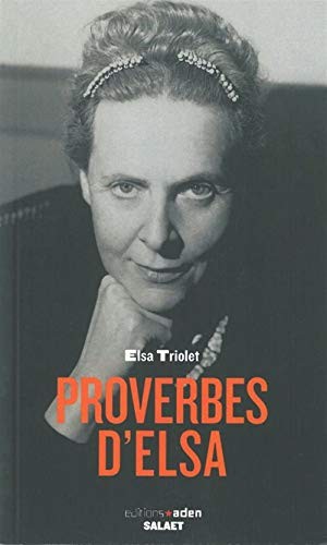 Proverbes d'Elsa by Elsa Triolet cover