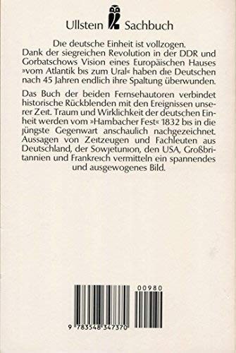 Die deutsche Einheit by Guido Knopp cover