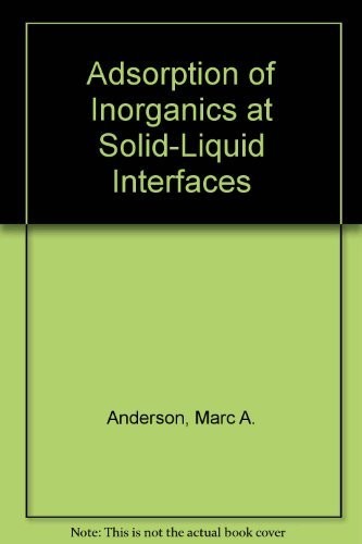 Adsorption of inorganics at solid-liquid interfaces