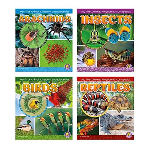 My First Animal Kingdom Encyclopedias by Emma Bernay, Emma Carlson Berne, Pamela Dell, Janet Riehecky, Lisa J. Amstutz cover