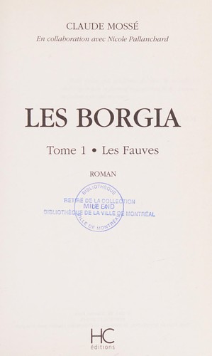 Les Borgia
