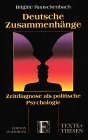 Deutsche Zusammenhänge by Brigitte Rauschenbach cover