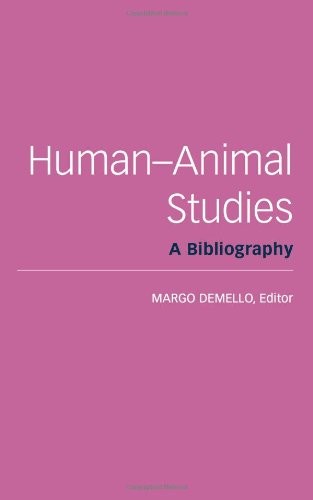 Human-animal studies by Margo DeMello cover