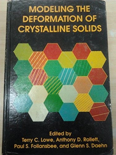Modeling the deformation of crystalline solids