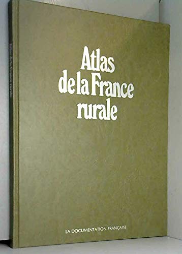 Atlas de la France rurale by Comite national francais de geographie cover