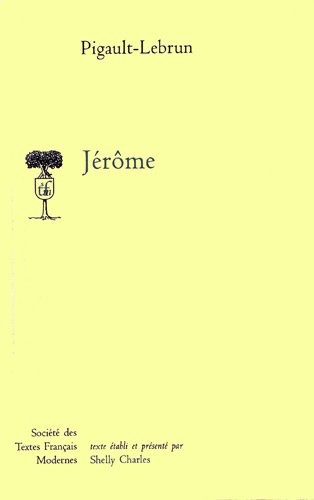 Jérôme by Pigault-Lebrun cover
