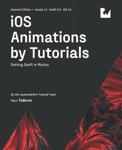 IOS Animations by Tutorials by Marin Todorov, raywenderlich Tutorial Team cover