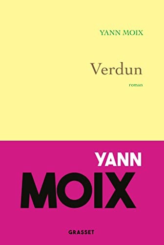Verdun by Yann Moix cover