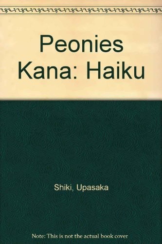 Peonies kana by Masaoka, Shiki cover