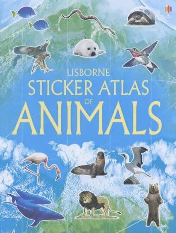 Sticker Atlas Animals by Gillian Doherty cover