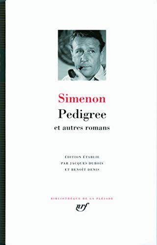 Pedigree et autres romans by Georges Simenon cover