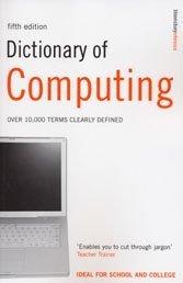 Dictionary of computing
