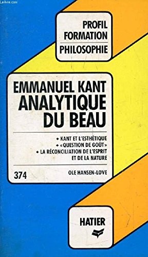 Histoire générale de la nature by Immanuel Kant cover