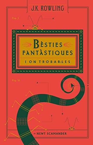 Bèsties fantàstiques i on trobar-les by J. K. Rowling, Sandra Vivet Camps, Ernest Riera Arbussà cover