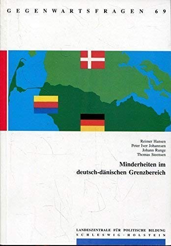 Minderheiten im deutsch-dänischen Grenzbereich by Rüdiger Wenzel cover