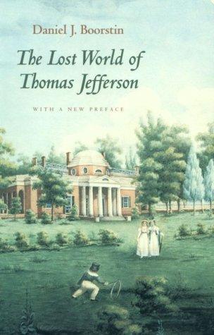 The lost world of Thomas Jefferson