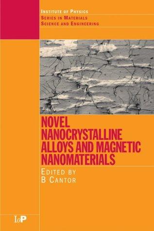 Novel nanocrystalline alloys and magnetic nanomaterials