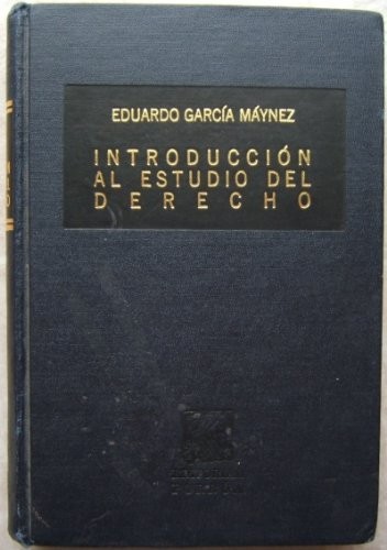 Introducción al estudio del derecho