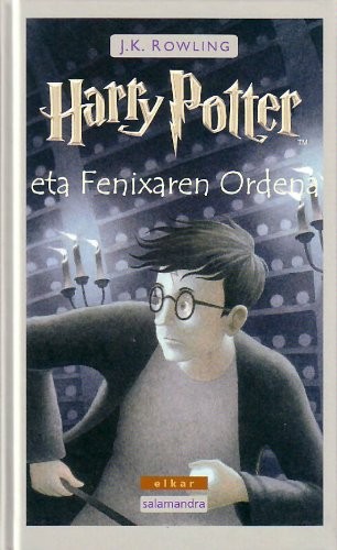 Harry Potter eta Fenixaren Ordena by J. K. Rowling, Iñaki Mendiguren Bereziartu cover