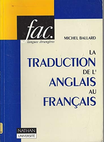 La traduction by Michel Ballard cover