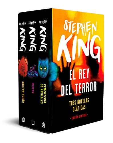 Estuche Stephen King. El rey del terror. Tres novelas clásicas by Stephen King cover