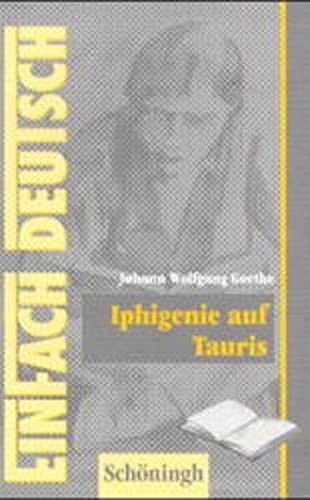 EinFach Deutsch, Iphigenie auf Tauris by Johann Wolfgang von Goethe cover