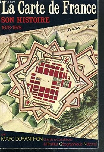 La carte de France by Marc Duranthon cover
