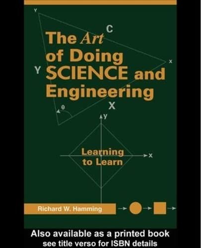 The art of doing science and engineering